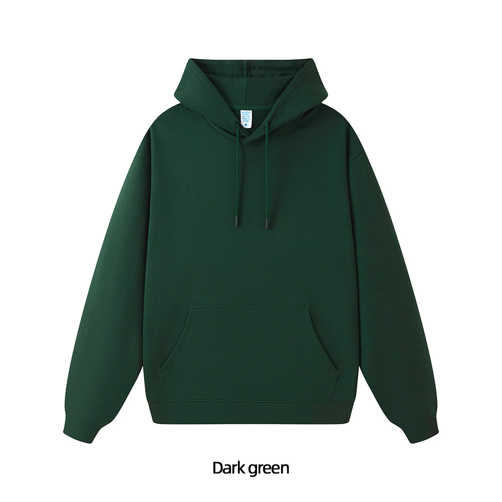 Plain Pullover Hoodie - Solid Colors