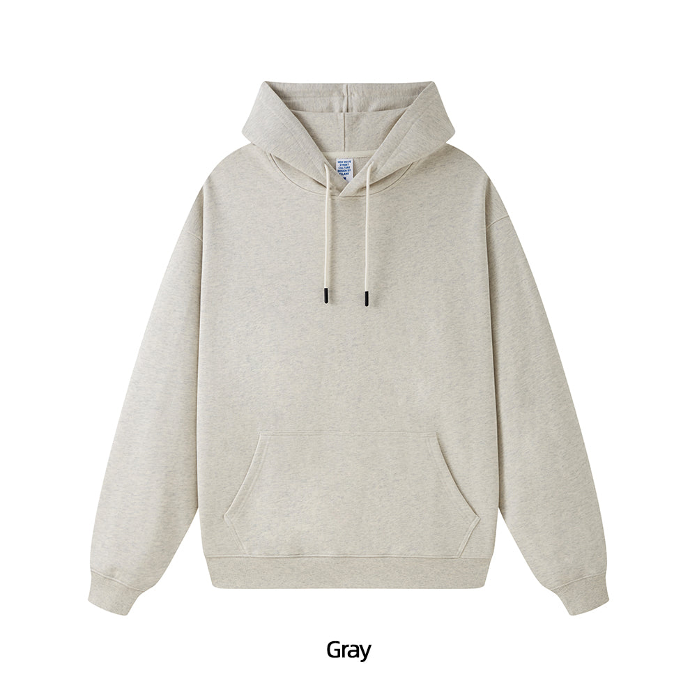 Plain Pullover Hoodie - Solid Colors