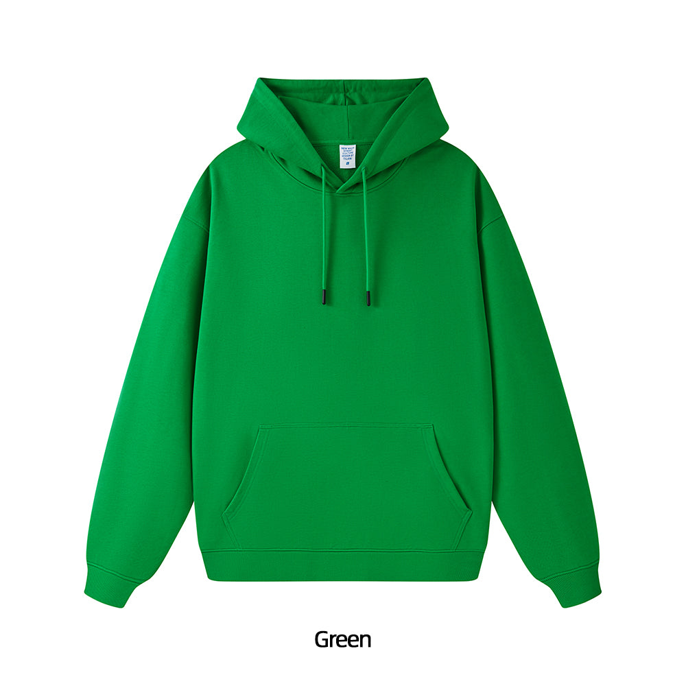 Plain Pullover Hoodie - Solid Colors