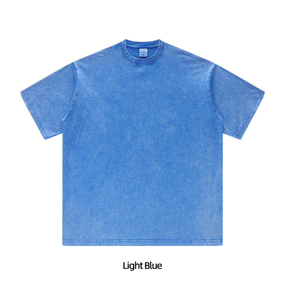 Sunfaded Crew Neck Tee – Exclusive Vintage Colorways