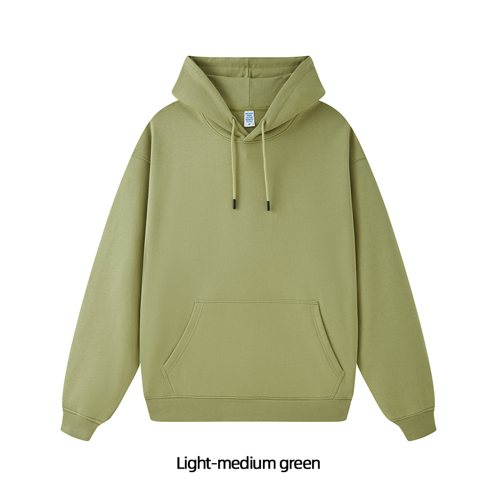 Plain Pullover Hoodie - Solid Colors