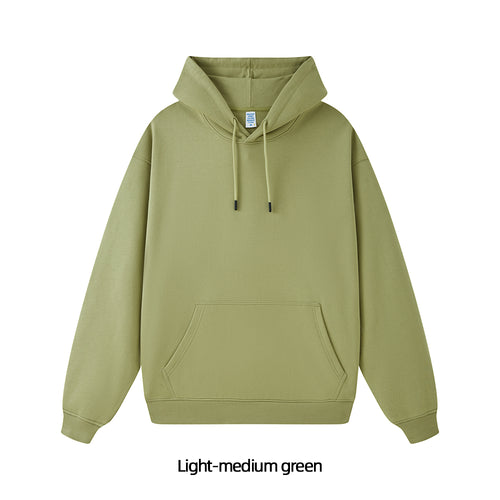 Plain Pullover Hoodie - Solid Colors