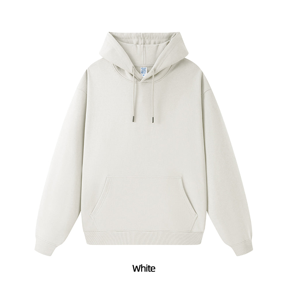 Plain Pullover Hoodie - Solid Colors